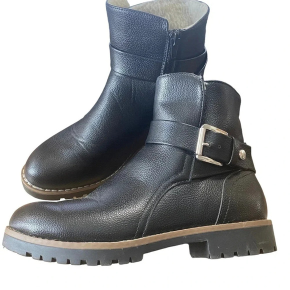 NAUTICA Womens Ensign Ankle Winter Boot, BLACK, Size 6.5 - Picture 1 of 7